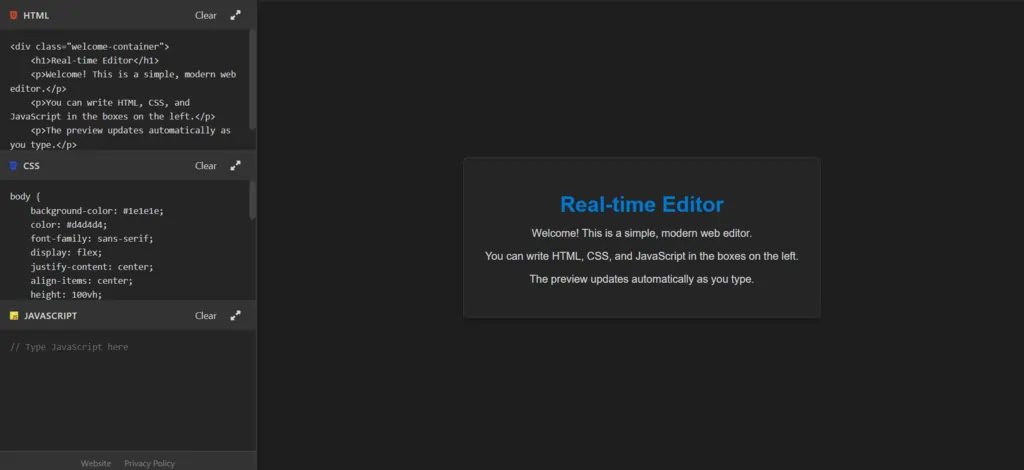 Front-End Playground