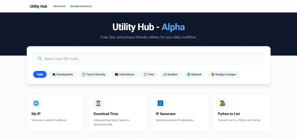 Utility Hub